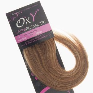 Clip in Extensions 38cm 70g 08 Licht Bruin-0