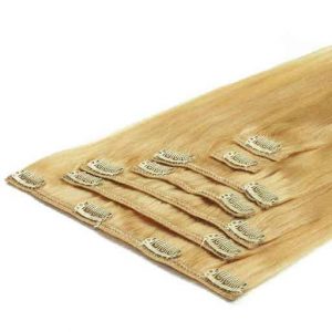 Clip in Extensions 50cm 70g 613 Ultra Licht Blond-0