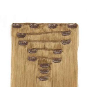 Clip in Extensions 60cm 160g 16 As Blond-0